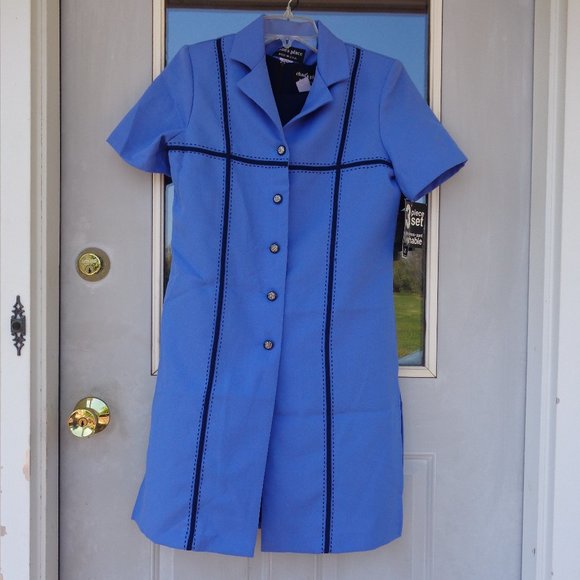 🟨🤠NWT vintage 3pc set: long jacket & dress & pant - Picture 2 of 11